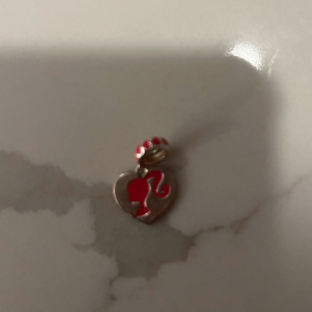 STERLING SILVER BARBIE CHARM / PENDANT